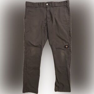Dickies double knee pants, color gray, size 34x30